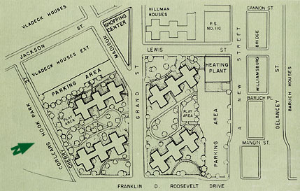 Site Plan, circa 1957